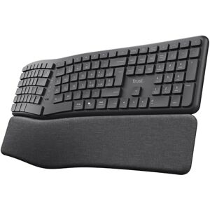 Trust Arvia Ergonomische Tastatur Kabellos Italienisches QWERTY Layout Trust Arvia Ergonomische Tastatur Kabellos Italienisches QWERTY Layout
