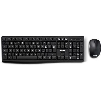 Nilox NXKMWIT012 Wireless Tastatur & Maus - Tastatur und Maus Set Nilox NXKMWIT012 Wireless Tastatur & Maus - Tastatur und Maus Set