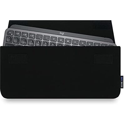 Adore June Keeb Schützhülle kompatibel mit Logitech MX Keys Mini und Logitech MX Keys Mini Mac, Praktische Stoff-Tasche zum Mitführen der Tastatur, Schwarz Adore June Keeb Schützhülle kompatibel mit Logitech MX Keys Mini und Logitech MX Keys Mini Mac, Praktische Stoff-Tasche zum Mitführen der Tastatur, Schwarz