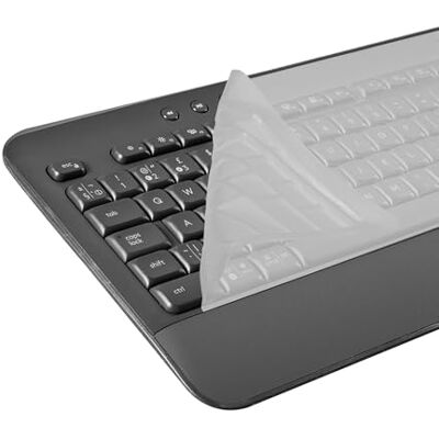 kwmobile Silikon Tastaturschutz für Logitech K650 QWERTY US Keyboard Cover Abdeckung Transparent kwmobile Silikon Tastaturschutz für Logitech K650 QWERTY US Keyboard Cover Abdeckung Transparent