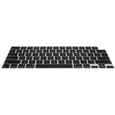 kwmobile Silikon Tastaturschutz für Apple MacBook Pro 14 M5 2026 A3426 QWERTY US Keyboard Cover Abdeckung Schwarz kwmobile Silikon Tastaturschutz für Apple MacBook Pro 14 M5 2026 A3426 QWERTY US Keyboard Cover Abdeckung Schwarz
