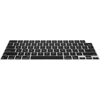kwmobile Silikon Tastaturschutz für Apple MacBook Air 15 M5 2026 A3448 QWERTY US Keyboard Cover Abdeckung Schwarz kwmobile Silikon Tastaturschutz für Apple MacBook Air 15 M5 2026 A3448 QWERTY US Keyboard Cover Abdeckung Schwarz