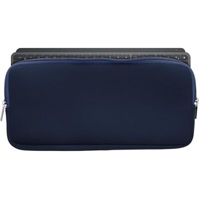 kwmobile Tastatur-Hülle kompatibel mit Logitech Mx Keys Mini Wireless Neopren Schutzhülle Case Tasche für Tastatur Neoprentasche für Keyboard Dunkelblau kwmobile Tastatur-Hülle kompatibel mit Logitech Mx Keys Mini Wireless Neopren Schutzhülle Case Tasche für Tastatur Neoprentasche für Keyboard Dunkelblau