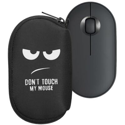 kwmobile Hülle für Logitech Pebble Mouse 2 M350s / M350 Hülle Mouse Case Neopren Tasche Schutzhülle für PC Maus Transporttasche Zubehör Weiß Schwarz kwmobile Hülle für Logitech Pebble Mouse 2 M350s / M350 Hülle Mouse Case Neopren Tasche Schutzhülle für PC Maus Transporttasche Zubehör Weiß Schwarz
