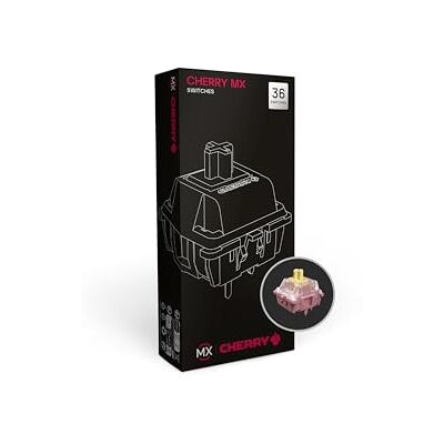 CHERRY MX Blossom Switch Kit, 36 Mechanische Tastatur-Schalter, für DIY, Hot Swap oder Gaming-Keyboard, Linearer Switch ohne klick, Federleicht & Direkt CHERRY MX Blossom Switch Kit, 36 Mechanische Tastatur-Schalter, für DIY, Hot Swap oder Gaming-Keyboard, Linearer Switch ohne klick, Federleicht & Direkt