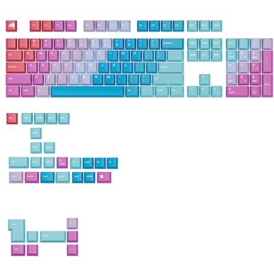 GLORIOUS Gaming Daydream GPBT Gradient-Tastenkappen, Set mit 135 PBT-Tasten, MX-kompatibel, ANSI-/ISO-Layout, für mechanische Tastaturen in den Formaten 60%, 65%, 75%, TKL und 100%, US QWERTY GLORIOUS Gaming Daydream GPBT Gradient-Tastenkappen, Set mit 135 PBT-Tasten, MX-kompatibel, ANSI-/ISO-Layout, für mechanische Tastaturen in den Formaten 60%, 65%, 75%, TKL und 100%, US QWERTY