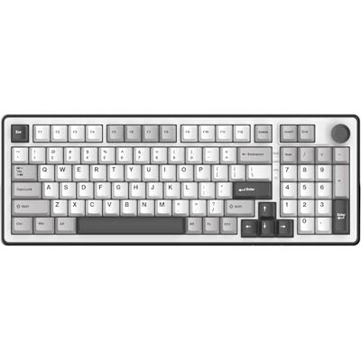 THE G-LAB Keyz Elite 400 WG Kabellose Tastatur Mechanisch QWERTY US Kabellos Tri-Modus 2.4GHz/Bluetooth/Kabel, Mechanisch Hot Swap Vorgeschmiert, 5-Schicht-Gasket, RGB/Makro, Gaming THE G-LAB Keyz Elite 400 WG Kabellose Tastatur Mechanisch QWERTY US Kabellos Tri-Modus 2.4GHz/Bluetooth/Kabel, Mechanisch Hot Swap Vorgeschmiert, 5-Schicht-Gasket, RGB/Makro, Gaming