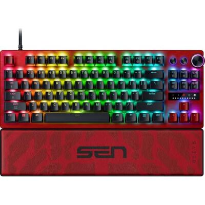 Razer Huntsman V3 Pro Tenkeyless 8 kHz Sentinels Edition TKL-PC-Gaming-Tastatur 8 kHz HyperPolling Analoge optische Schalter Snap Tap Rapid Trigger QWERTY US-Layout Razer Huntsman V3 Pro Tenkeyless 8 kHz Sentinels Edition TKL-PC-Gaming-Tastatur 8 kHz HyperPolling Analoge optische Schalter Snap Tap Rapid Trigger QWERTY US-Layout