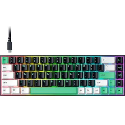 Razer Reclusa X Mini 65% Hot-Swap-fähige mechanische Gaming-Tastatur Orange Tactile Switches Snap Tap Snap Flex & Dual-Keypress Priority QWERTY US Layout Razer Reclusa X Mini 65% Hot-Swap-fähige mechanische Gaming-Tastatur Orange Tactile Switches Snap Tap Snap Flex & Dual-Keypress Priority QWERTY US Layout