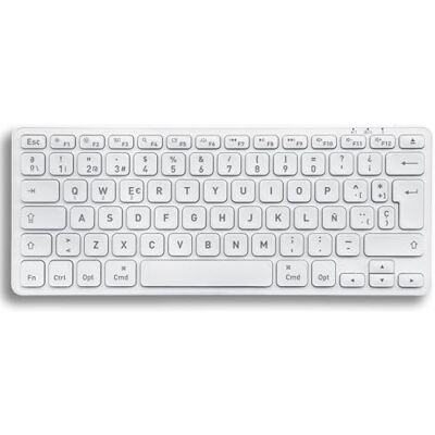 Perixx PERIBOARD-832MW Teclado Bluetooth para Mac inalámbrico retroiluminado LED Blanco Disposición Española Con Ñ Perixx PERIBOARD-832MW Teclado Bluetooth para Mac inalámbrico retroiluminado LED Blanco Disposición Española Con Ñ