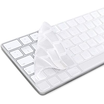 kwmobile Silikon Tastaturschutz für Apple Magic Keyboard QWERTZ Keyboard Cover Abdeckung Transparent kwmobile Silikon Tastaturschutz für Apple Magic Keyboard QWERTZ Keyboard Cover Abdeckung Transparent