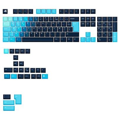 GLORIOUS GPBT Gradient Tastenkappen (115x) Cherry-Profil, Celestial Ice GLORIOUS GPBT Gradient Tastenkappen (115x) Cherry-Profil, Celestial Ice