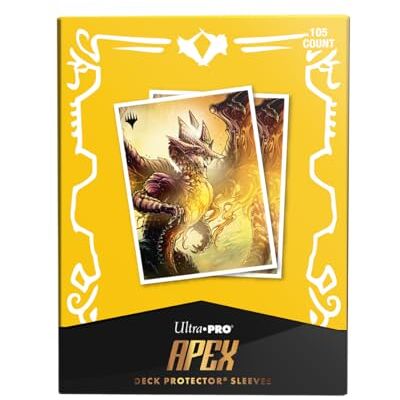 Ultra Pro Tarkir Dragonstorm Betor, Kin to All 105ct APEX Deck Protector™ Sleeves for Magic: The Gathering Ultra Pro Tarkir Dragonstorm Betor, Kin to All 105ct APEX Deck Protector™ Sleeves for Magic: The Gathering