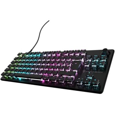 Turtle Beach Vulcan II TKL mechanische RGB-Gaming-Tastatur DE Layout Schwarz, mechanische Titan Switch PC-Gaming-Tastatur mit AIMO RGB-Beleuchtung und eloxierter Aluminium-Abdeckplatte Turtle Beach Vulcan II TKL mechanische RGB-Gaming-Tastatur DE Layout Schwarz, mechanische Titan Switch PC-Gaming-Tastatur mit AIMO RGB-Beleuchtung und eloxierter Aluminium-Abdeckplatte