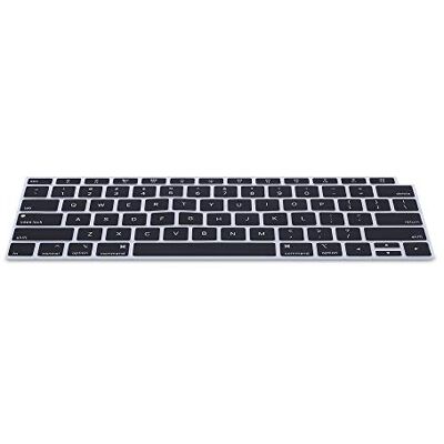 kwmobile Silikon Tastaturschutz für Apple MacBook Air 13" 2018 2019 2020 A1932 QWERTY US Keyboard Cover Abdeckung Schwarz kwmobile Silikon Tastaturschutz für Apple MacBook Air 13" 2018 2019 2020 A1932 QWERTY US Keyboard Cover Abdeckung Schwarz
