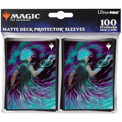 Ultra Pro Magic: The Gathering Aetherdrift Basri, Tomorrow's Champion 100 Standard Sized Card Sleeves Pack (66 x 91 mm) UK Ultra Pro Magic: The Gathering Aetherdrift Basri, Tomorrow's Champion 100 Standard Sized Card Sleeves Pack (66 x 91 mm) UK