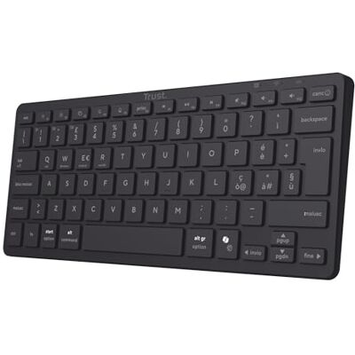 Trust Vira Italienisches Layout (QWERTY) Tastatur Kabellos Bluetooth QWERTY IT Trust Vira Italienisches Layout (QWERTY) Tastatur Kabellos Bluetooth QWERTY IT