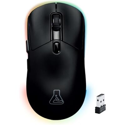 THE G-LAB – Kult Titanium – Kabellose Gaming-Maus Bluetooth / 2.4 GHz/Kabel – Triple-Modus, 100h Akkulaufzeit, RGB, 12.000 DPI – 100% personalisierbare für PC, PS4,PS5,Xbox – New THE G-LAB – Kult Titanium – Kabellose Gaming-Maus Bluetooth / 2.4 GHz/Kabel – Triple-Modus, 100h Akkulaufzeit, RGB, 12.000 DPI – 100% personalisierbare für PC, PS4,PS5,Xbox – New