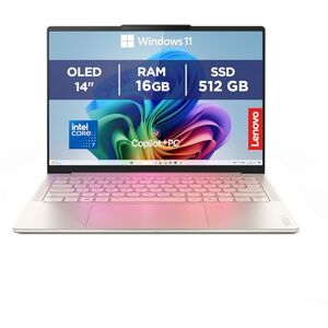 Lenovo Yoga Slim 7i Aura Edition Laptop CoPilot+PC 14"WUXGA OLED Intel Core Ultra 7 256V 16GB RAM 512GB SSD Intel Arc GPU Win11 QWERTZ Seashell 3 Jahre Garantie Exklusiv bei Amazon Lenovo Yoga Slim 7i Aura Edition Laptop CoPilot+PC 14"WUXGA OLED Intel Core Ultra 7 256V 16GB RAM 512GB SSD Intel Arc GPU Win11 QWERTZ Seashell 3 Jahre Garantie Exklusiv bei Amazon