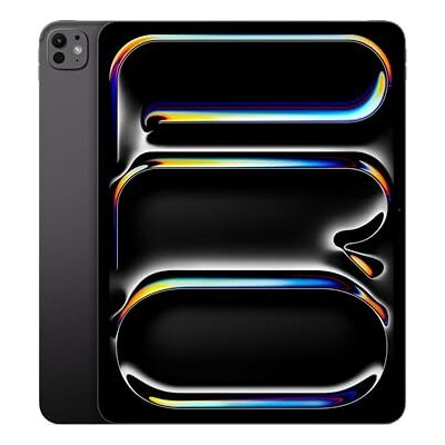 Apple 13" iPad Pro M5, 1 TB: Ultra Retina XDR Display, 12 MP Querformat Frontkamera/12 MP Rückkamera, LiDAR Scanner, WLAN, Batterielaufzeit für den ganzen Tag – Space Schwarz Apple 13" iPad Pro M5, 1 TB: Ultra Retina XDR Display, 12 MP Querformat Frontkamera/12 MP Rückkamera, LiDAR Scanner, WLAN, Batterielaufzeit für den ganzen Tag – Space Schwarz