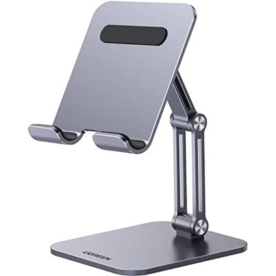 UGREEN Aluminium Tablet Halterung Verstellbarer Tablet Ständer Höhenverstellbar iPad Ständer kompatibel mit iPad Pro Air Mini 11 12.9 Galaxy Tab Redmi Pad Huawei MatePad iPhone 16 15 Pro bis 12,9 Zoll UGREEN Aluminium Tablet Halterung Verstellbarer Tablet Ständer Höhenverstellbar iPad Ständer kompatibel mit iPad Pro Air Mini 11 12.9 Galaxy Tab Redmi Pad Huawei MatePad iPhone 16 15 Pro bis 12,9 Zoll