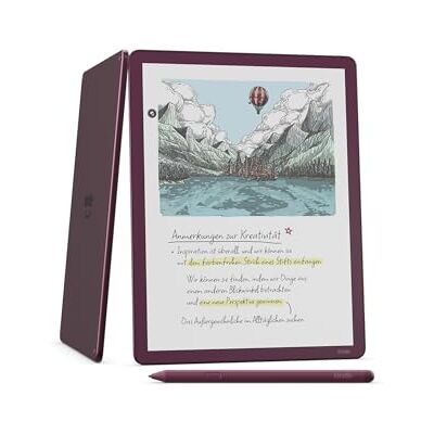 Amazon Kindle Scribe Colorsoft 64 GB (neueste Generation) – 11-Zoll-Farbdisplay mit Frontlicht – Dünn, leicht, leistungsstark – Dokumente, Bücher und integriertes Notizbuch – Feige Amazon Kindle Scribe Colorsoft 64 GB (neueste Generation) – 11-Zoll-Farbdisplay mit Frontlicht – Dünn, leicht, leistungsstark – Dokumente, Bücher und integriertes Notizbuch – Feige