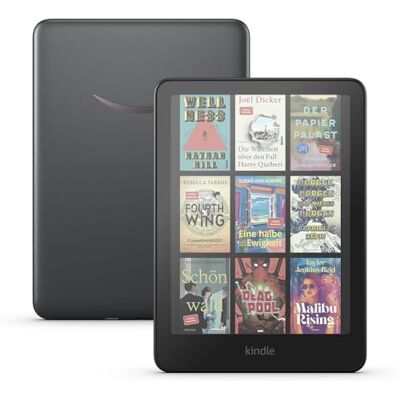 Amazon Zertifiziert und generalüberholt Kindle Colorsoft Signature Edition – Mit Farb-Display und Frontlicht mit automatischer Anpassung, kabellosem Aufladen und wochenlanger Akkulaufzeit – 32 GB Amazon Zertifiziert und generalüberholt Kindle Colorsoft Signature Edition – Mit Farb-Display und Frontlicht mit automatischer Anpassung, kabellosem Aufladen und wochenlanger Akkulaufzeit – 32 GB