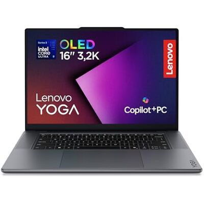 Lenovo Yoga Pro 9i Aura Edition Laptop 16"3.2K OLED Touch Display Intel Core Ultra 9 386H 32GB RAM 1TB SSD NVIDIA GeForce RTX 5060 Windows 11 QWERTZ Thunder Grau 3 Jahre Premium Care Lenovo Yoga Pro 9i Aura Edition Laptop 16"3.2K OLED Touch Display Intel Core Ultra 9 386H 32GB RAM 1TB SSD NVIDIA GeForce RTX 5060 Windows 11 QWERTZ Thunder Grau 3 Jahre Premium Care