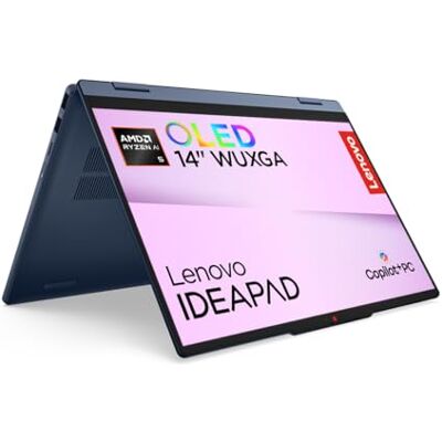 Lenovo IdeaPad 5 2in1 Laptop Copilot+ PC 14" WUXGA Touch Display AMD Ryzen AI 5 430 16GB RAM 512GB SSD AMD Radeon Windows 11 QWERTZ Blau 3 Monate Premium Care Inkl. Stift Lenovo IdeaPad 5 2in1 Laptop Copilot+ PC 14" WUXGA Touch Display AMD Ryzen AI 5 430 16GB RAM 512GB SSD AMD Radeon Windows 11 QWERTZ Blau 3 Monate Premium Care Inkl. Stift