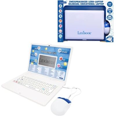 Lexibook , Lern-Laptop, JC601i3LXB Deutsch/Englisch, 164 Lernaktivitäten, LCD-Bildschirm, Tastatur, Spiele Lexibook , Lern-Laptop, JC601i3LXB Deutsch/Englisch, 164 Lernaktivitäten, LCD-Bildschirm, Tastatur, Spiele
