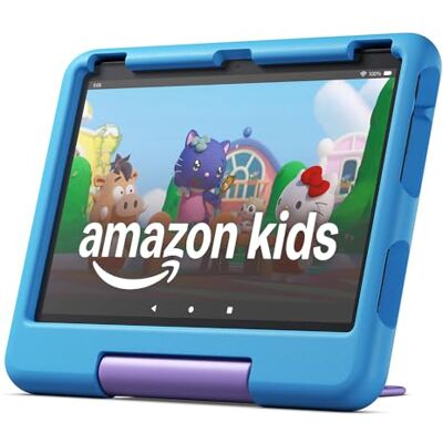 Amazon Fire HD 10 Kids-Tablet (Neueste Generation), für Kinder ab dem Vorschulalter Mit brillantem 10-Zoll-Display, Kindersicherung und 2 Jahren Sorglos-Garantie Version 2023, 32 GB, blau Amazon Fire HD 10 Kids-Tablet (Neueste Generation), für Kinder ab dem Vorschulalter Mit brillantem 10-Zoll-Display, Kindersicherung und 2 Jahren Sorglos-Garantie Version 2023, 32 GB, blau