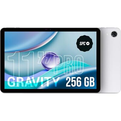 SPC Gravity PRO 11" Android-Tablet FHD, 256GB, 6GB RAM, Schnellladen 11" Matte-View-Display, 6000mAh, 4G, Octa-Core, Android 14, 18W Schnellladen SPC Gravity PRO 11" Android-Tablet FHD, 256GB, 6GB RAM, Schnellladen 11" Matte-View-Display, 6000mAh, 4G, Octa-Core, Android 14, 18W Schnellladen