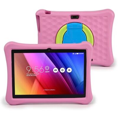 DAM Tablet für Kinder, WiFi, Betriebssystem Android 12 mit IWAWA, Display 25,4 cm (10 Zoll), 1280 x 800 Pixel, Allwinner A133, Arm Cortex™-A53 Quad-Core, 1,7 GHz, 4 GB RAM + 64 GB, Dual-Kamera, DAM Tablet für Kinder, WiFi, Betriebssystem Android 12 mit IWAWA, Display 25,4 cm (10 Zoll), 1280 x 800 Pixel, Allwinner A133, Arm Cortex™-A53 Quad-Core, 1,7 GHz, 4 GB RAM + 64 GB, Dual-Kamera,