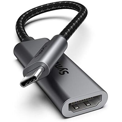 Syntech USB-C-auf-HDMI-Adapter, Thunderbolt 3-auf-HDMI-Adapter, kompatibel mit MacBook Pro, MacBook Air, iPad Pro, Pixelbook, XPS, Galaxy und mehr Syntech USB-C-auf-HDMI-Adapter, Thunderbolt 3-auf-HDMI-Adapter, kompatibel mit MacBook Pro, MacBook Air, iPad Pro, Pixelbook, XPS, Galaxy und mehr