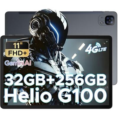 DOOGEE Tab E3 Tablet 11 Zoll, Helio G100 Octa Core 32GB RAM+256GB ROM 2TB, 90Hz FHD+ Gemini AI Tablets, Android 15 Tablet mit SIM Card Slot, Dual 4G SIM+5G WiFi, 8000mAh, 3,5mm Audio/GPS/Face ID/OTG DOOGEE Tab E3 Tablet 11 Zoll, Helio G100 Octa Core 32GB RAM+256GB ROM 2TB, 90Hz FHD+ Gemini AI Tablets, Android 15 Tablet mit SIM Card Slot, Dual 4G SIM+5G WiFi, 8000mAh, 3,5mm Audio/GPS/Face ID/OTG