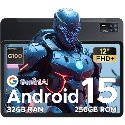 DOOGEE Tab E3+ AI Tablet 12 Zoll, 32GB RAM + 256GB ROM/2TB, 2.4K Tablet Android 8800mAh, Helio G100 Octa Core Gaming Tablet with SIM Card Slot, Gemini AI, Tablets Dual 4G LTE + 5G WiFi, Quad Speaker DOOGEE Tab E3+ AI Tablet 12 Zoll, 32GB RAM + 256GB ROM/2TB, 2.4K Tablet Android 8800mAh, Helio G100 Octa Core Gaming Tablet with SIM Card Slot, Gemini AI, Tablets Dual 4G LTE + 5G WiFi, Quad Speaker