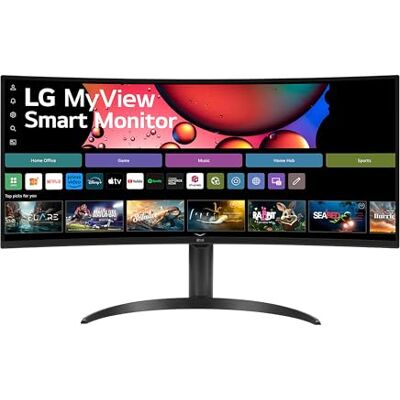 LG 34SR65QC-B.AEU (34 Zoll) 21:9 Curved WQHD VA Monitor, 100Hz, DisplayHDR™ 400, webOS, Schwarz LG 34SR65QC-B.AEU (34 Zoll) 21:9 Curved WQHD VA Monitor, 100Hz, DisplayHDR™ 400, webOS, Schwarz