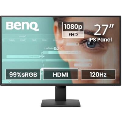 BenQ GW2790P 27 Zoll 1080p FHD 120Hz IPS Eye-Care Home-Office-Monitor 1920x1080, Visual Optimizer, Flicker-Free, Low Blue Light, ultra-schmaler Rahmen, TÜV-zertifiziert, Eye-CareU BenQ GW2790P 27 Zoll 1080p FHD 120Hz IPS Eye-Care Home-Office-Monitor 1920x1080, Visual Optimizer, Flicker-Free, Low Blue Light, ultra-schmaler Rahmen, TÜV-zertifiziert, Eye-CareU