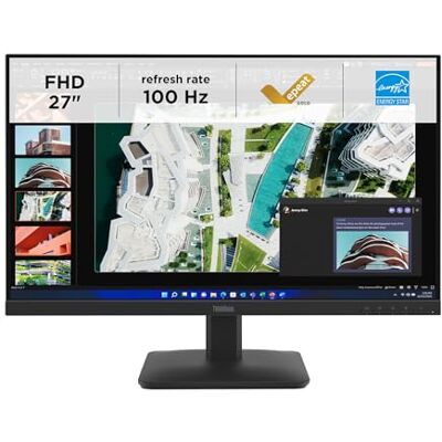 Lenovo ThinkVision S27-4e 27" Full HD Professional Monitor, High Fidelity IPS Panel, 100Hz Frequenz und erweiterter Sichtschutz Schwarz Lenovo ThinkVision S27-4e 27" Full HD Professional Monitor, High Fidelity IPS Panel, 100Hz Frequenz und erweiterter Sichtschutz Schwarz