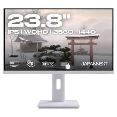 JapanNext 23,8-Zoll-Monitor IPS 2K WQHD (2560 x 1140) USB-C Weiß USB-C-Laden (65W) Höhen- & Neigungsverstellbar (HSP) G-Sync/FreeSync JN-IPS238Q-HSPC6-W JapanNext 23,8-Zoll-Monitor IPS 2K WQHD (2560 x 1140) USB-C Weiß USB-C-Laden (65W) Höhen- & Neigungsverstellbar (HSP) G-Sync/FreeSync JN-IPS238Q-HSPC6-W