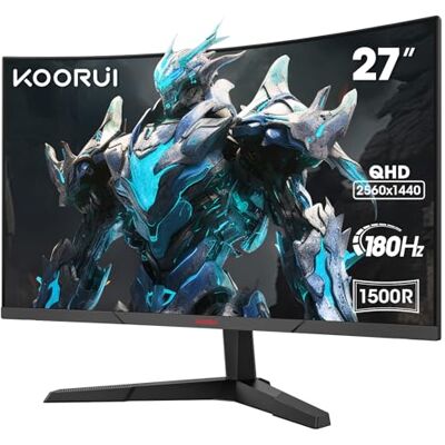 Koorui 27'' 1800r Gebogener Gaming-Monitor - Monitor Koorui 27'' 1800r Gebogener Gaming-Monitor - Monitor