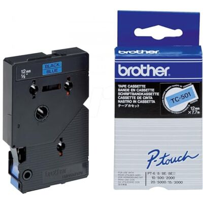 Brother TC-501 P-Touch Schriftbandkassette Brother TC-501 P-Touch Schriftbandkassette