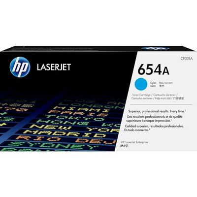 HP 654A (CF331A) Blau Original Toner Color LaserJet Enterprise M651 HP 654A (CF331A) Blau Original Toner Color LaserJet Enterprise M651