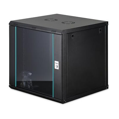 Digitus Netzwerkschrank – 19 Zoll 12HE – Unmontiert – Dynamic-N – Schwarz Digitus Netzwerkschrank – 19 Zoll 12HE – Unmontiert – Dynamic-N – Schwarz