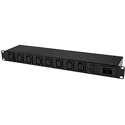 StarTech .com PDU08C13GB 8-Port Rack-Mount PDU mit C13 Ausgängen, 3 m Netzkabel (BS 1363), Stromverteilereinheit, 16 A, 1U StarTech .com PDU08C13GB 8-Port Rack-Mount PDU mit C13 Ausgängen, 3 m Netzkabel (BS 1363), Stromverteilereinheit, 16 A, 1U
