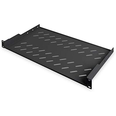 Digitus Fachboden zum Festeinbau – 19-Zoll 1HE – 250 mm Tief – Schwarz Digitus Fachboden zum Festeinbau – 19-Zoll 1HE – 250 mm Tief – Schwarz