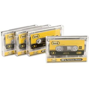 Trevi 0C60P4 Audiocassette, Gelb Trevi 0C60P4 Audiocassette, Gelb