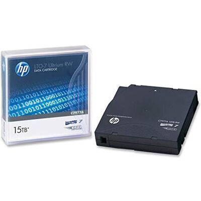 HP C7977A RW-Datenkassette LTO-7 Ultrium, 15 TB, schwarz HP C7977A RW-Datenkassette LTO-7 Ultrium, 15 TB, schwarz