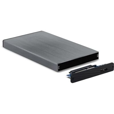 Blendend Externes 2,5-Zoll-Gehäuse für 9,5 mm SATA-Festplatten mit USB 3.0/3.1 Gen1 Anschluss in elegantem Grau, ideal für die Erweiterung des Speichers auf Laptops und PCs, sorgt für schnelle Übertragungen Blendend Externes 2,5-Zoll-Gehäuse für 9,5 mm SATA-Festplatten mit USB 3.0/3.1 Gen1 Anschluss in elegantem Grau, ideal für die Erweiterung des Speichers auf Laptops und PCs, sorgt für schnelle Übertragungen