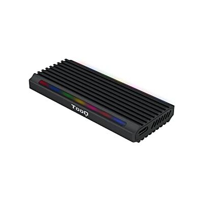 Monkey Ladder M.2 NGFF/NVMe Shinobi SSD-Gehäuse (USB 3.1 Gen2 10 Gbit/s), RGB Schwarz Monkey Ladder M.2 NGFF/NVMe Shinobi SSD-Gehäuse (USB 3.1 Gen2 10 Gbit/s), RGB Schwarz